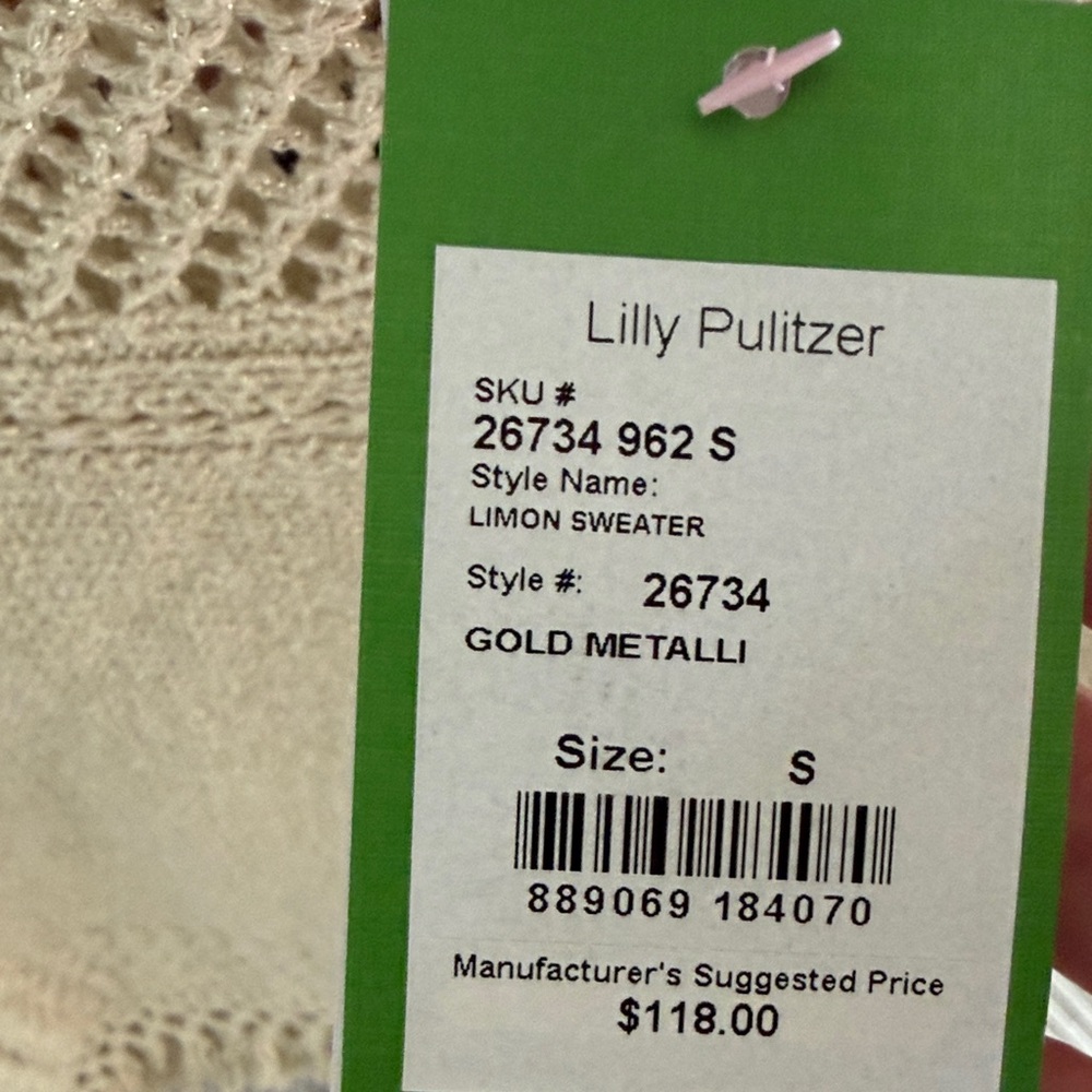 Lilly Pulitzer Limon Sweater - Picture 5 of 5